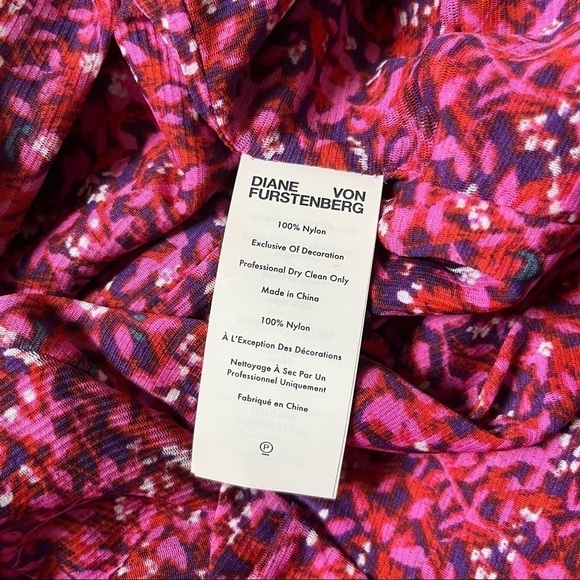 DIANE von Furstenberg Alyssa Dress Size Large - Picture 6 of 8